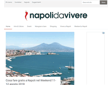Tablet Screenshot of napolidavivere.it